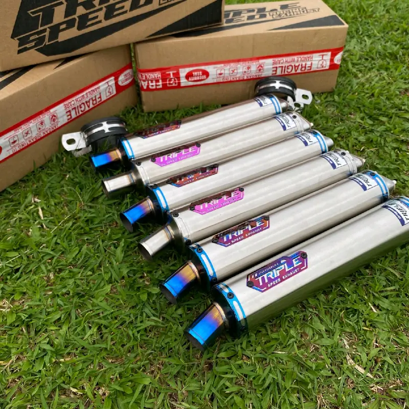 Silincer Knalpot Ninja 2tak R/RR/SS Original Triplespeed Premium Quality - Motorcycle 1