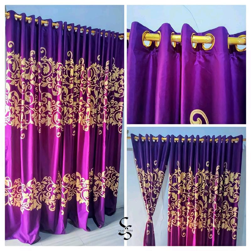 Gorden pintu/jendela smoking 12 ring ukuran 110×220 cm 2