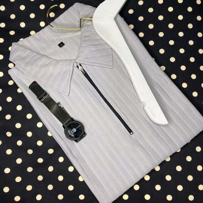 POLO.CO Kaos kerah katun knit premium model reguler untuk semua kebutuhan santai dan casual tipe lengan pendek Panjang Keren Pria Basic Navy 3