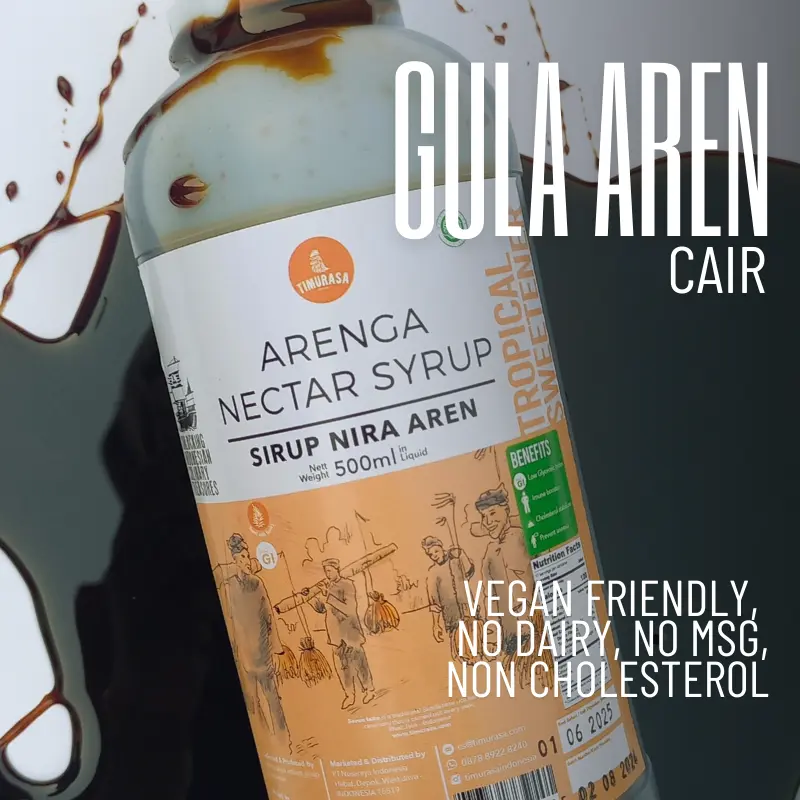 Gula Aren Cair Asli Timurasa 500ml: Manis Alami untuk Jajanan - Kualitas Premium