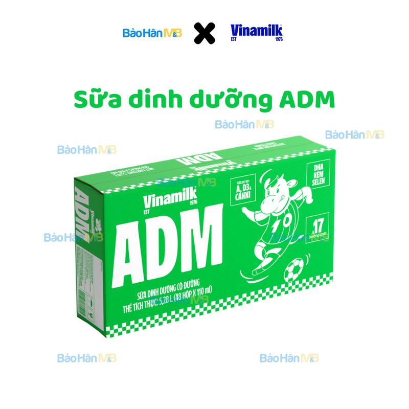 Chính Hãng Sữa dinh dưỡng ADM chính hãng Vinamilk - Thùng 48 hộp