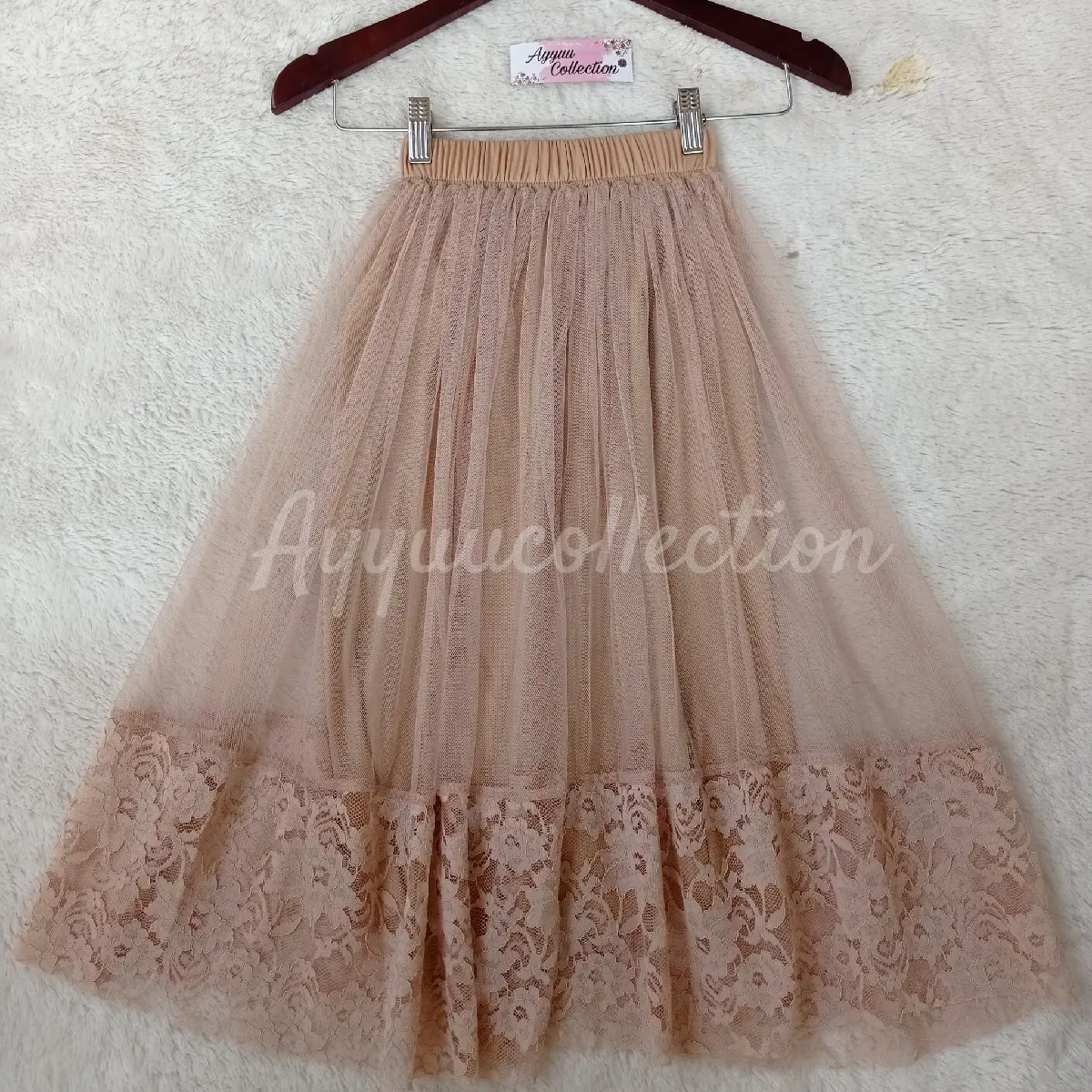 ROK TUTU RENDA ANAK 8-11TH