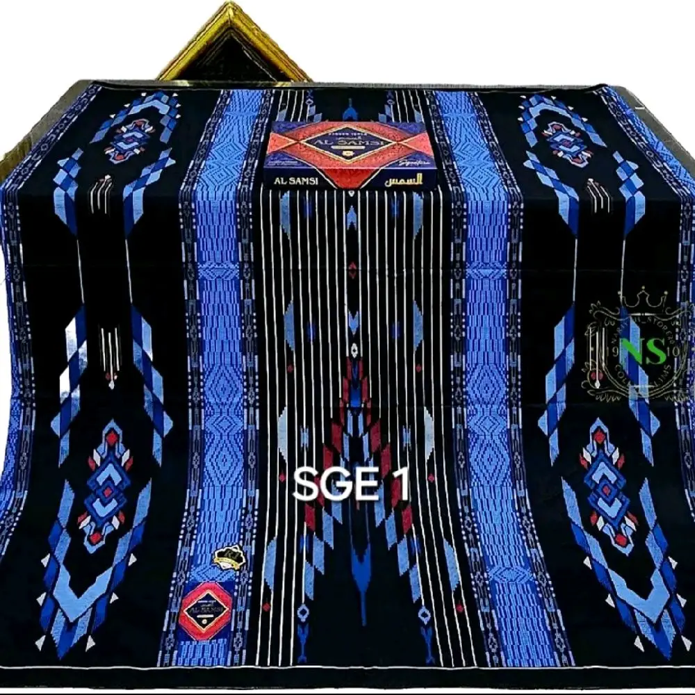 Promo beli 1 gratis 1 ALsamsi motif bhs Sge Muslim Katun Gold