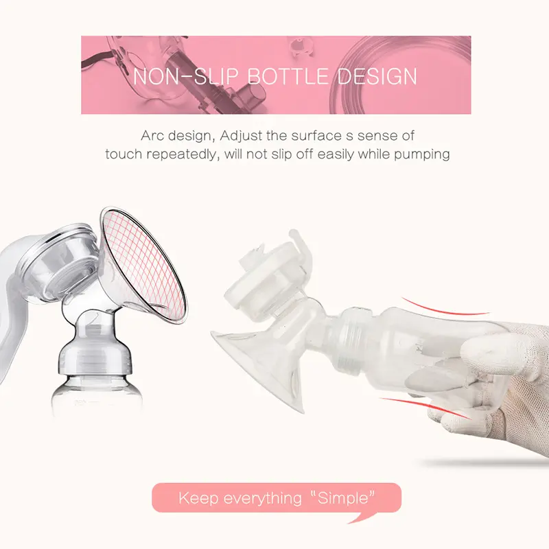 Dr.Spock Pompa ASI Manual MB01 Qiutee Single Breast Pump Mudah Digunakan - BPA Free - Elektrik Accessories Ibu Electric Bayi 5