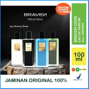 Braven Code Eau De Parfum 100ml - Parfum Pria EDP Penjualan No 1 - Tahan Lama By Cherry Shop