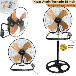 Kipas Besi Tornado 18 Inch 16 Inch 12 Inch 3in1 Besar Hemat Daya Baling Fan