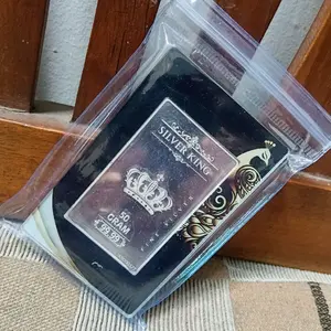 king silver perak murni asli logam mulia 50gr
