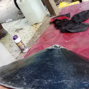 *55 cm alat dulang emas FIBERGLAAS-dulangan emas tradisional