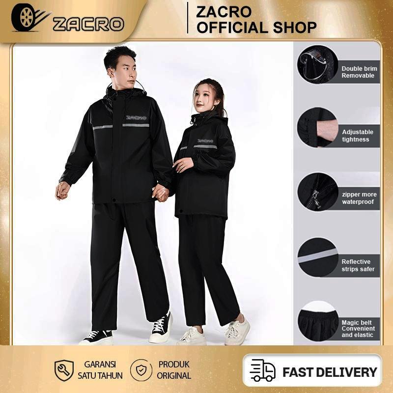 Áo Mưa Bộ Cao Cấp Zacro, Chất Liệu Bền Bỉ, Giữ Khô Ráo Trong Mưa, Di Chuyển Thoải Mái Vào Ngày Mưa, Thiết Kế Thông Minh, Khóa Kéo Chống Thấm Nước Đồng Cao Su Bộ áo mưa kiểu balo - Màu Hồng/Xanh - Unisex (Size Tự Do)