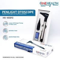 Gambar Onehealth Penlight Otoscope Senter Medis Alat Periksa Pasien - Satuan  HS-402F2/HS402F2/HS 402F2 dari Onehealth Indonesia Kab. Tangerang 3 Tokopedia