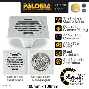 PALOMA FDP 3101 Floor Drain Strainer Saringan Got Kamar Mandi Anti Bau