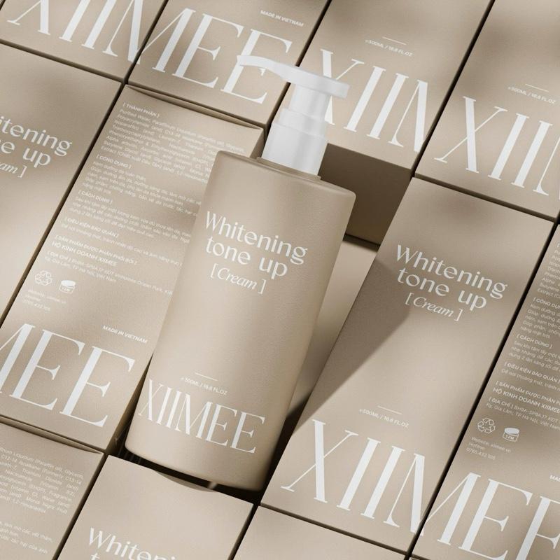 [ Bản Mới ] Kem Body Xiimee  Hỗ Trợ Dưỡng Sáng Da - Nâng Tone Body Cream 500G