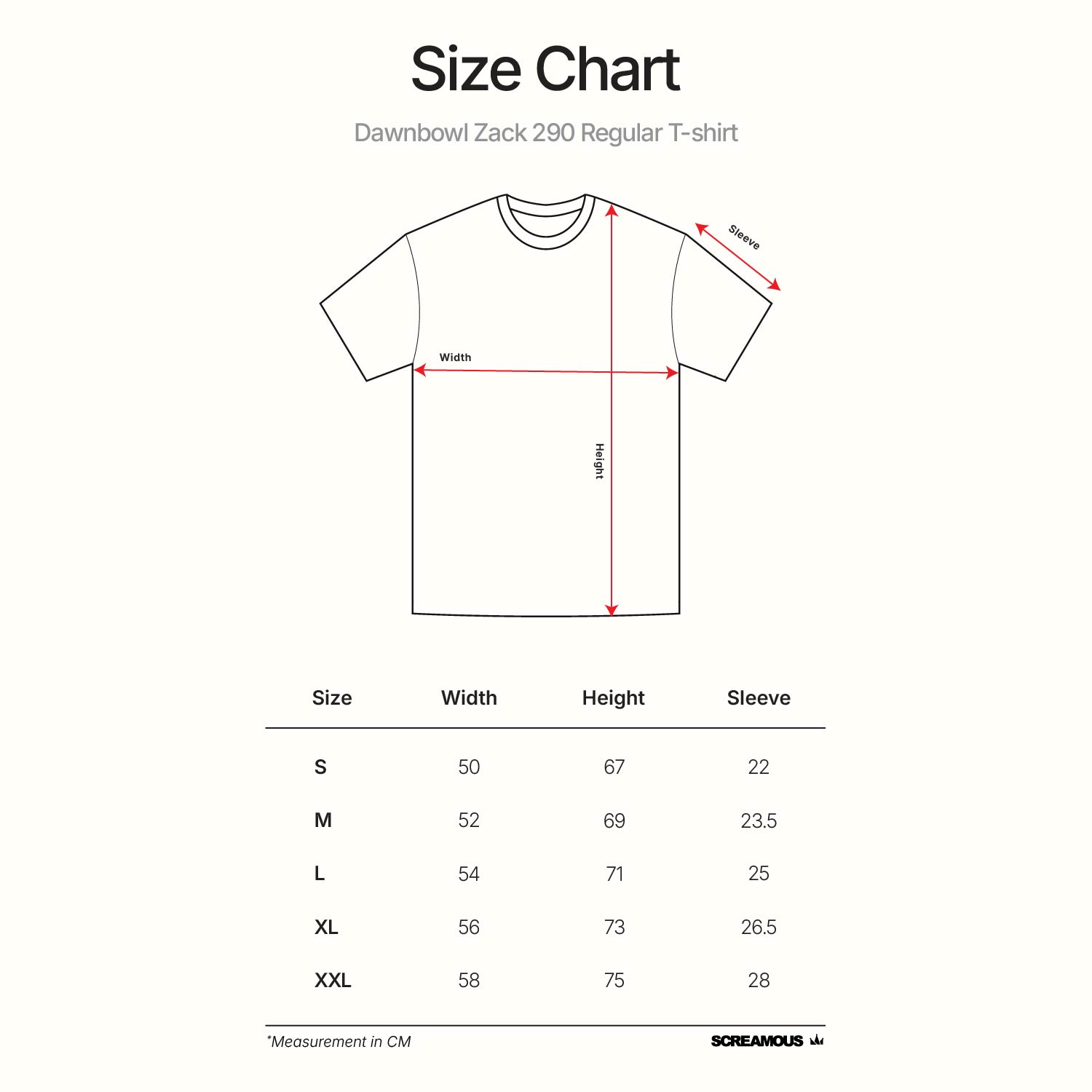 Screamous Kaos T-Shirt REGULAR DANBOWL ZACK 290 Screamous Kaos T-Shirt REGULAR DANBOWL ZACK 290