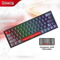Gambar KEYBOARD GAMING GAMEN TITAN 5 PBT RED SWITCH RGB LIGHT dari btgcom Kota Denpasar 3 Tokopedia