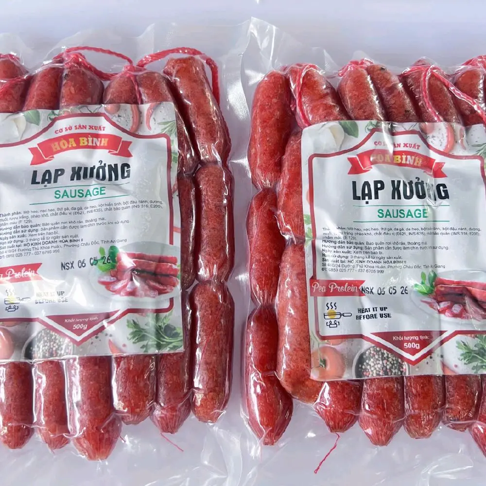 1kg Lạp xưởng heo sấy dẻo truyền thống loại đặc biệt