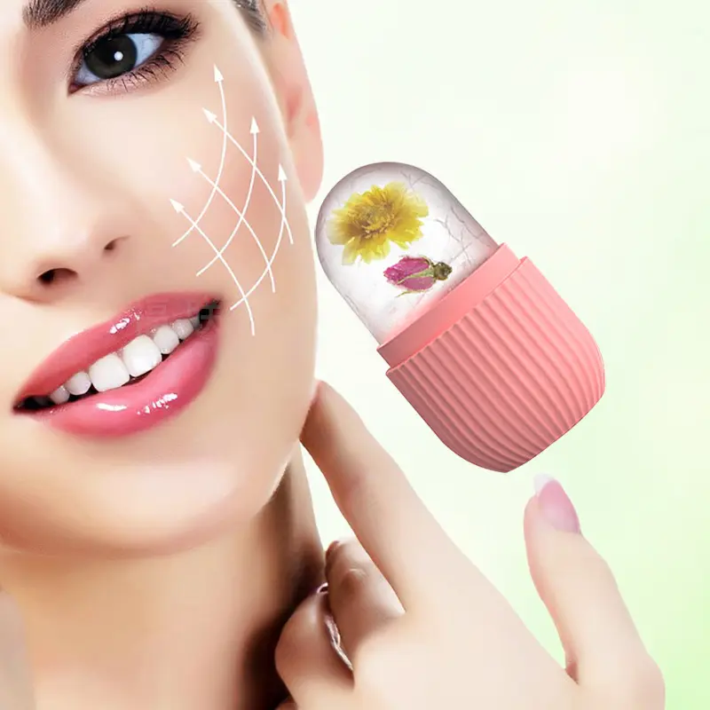 Silicone  Cube Trays Beauty Lifting  Ball  Massager Contouring Eye  Facial Treatment Reduce Acne Skin Care Tool Capsule   Comfort Tightening