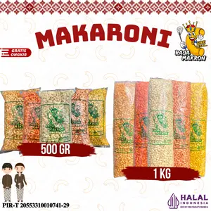 MAKARONI KRESS BANTAT 5 VARIAN RASA PEDAS DAUN JERUK, ORIGINAL, JAGUNG BAKAR, BALADO 500gr & 1kg Food Snacks Pedas Cemilan Makanan Manis Crispy Asin