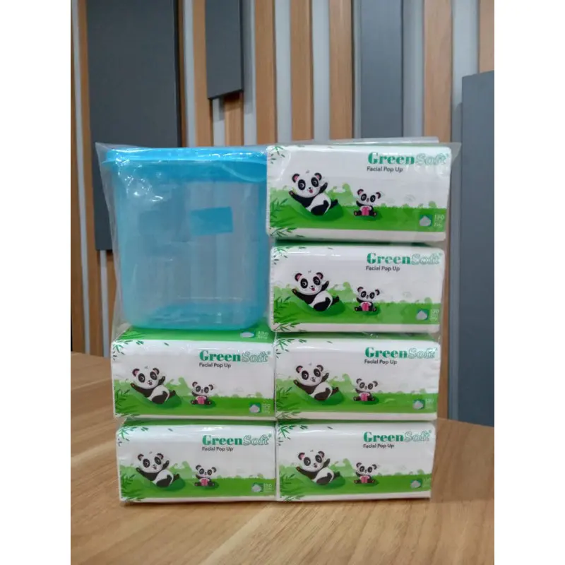 TERMURAH ! (DAPAT 12 PCS TISU + 2 PCS TEMPAT TISSUE) 2 BANDEL TISU GRENSOFT 5