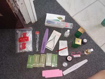 Product Review of (BANTING HARGA) PAKET (D) SUPER LENGKAP Professional Nail Art / ￼Alat kutek kuku nail art set Kutek Gel Lampu Kuku UV 48Watt / PAKET LENGKAP USAHA NAILART from i**g 0
