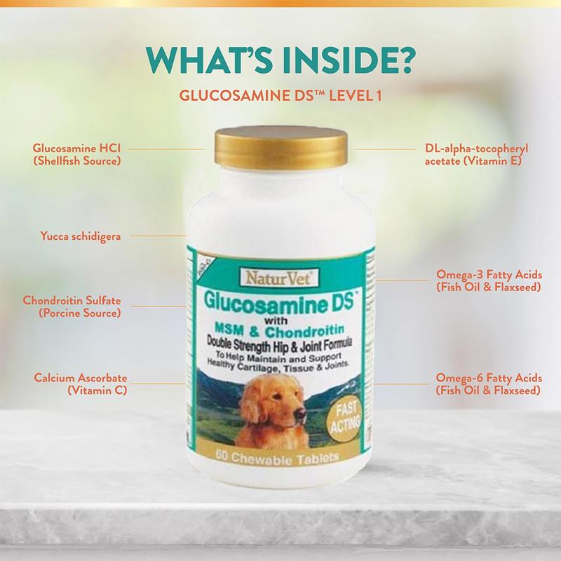 NaturVet Natural Dog Tablets Supplement 2