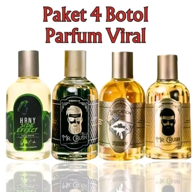 BELI 1 DAPAT 3 PARFUM VIRAL MR CRSH HRNY STAYCATION SIDE EFFECT TAHAN 6 JAM EAU DE PARFUME TERBEST SELLER Pria Box Perfume
