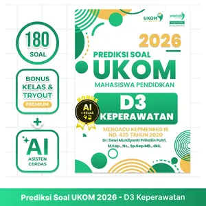 Buku UKOM Academy Soal UKOM D3 Keperawatan 2026