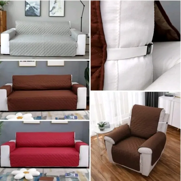 sarung sofa protector 1234 Seater cover sofa protector Karet