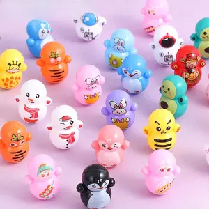 Mainan Mini Boneka Goyang Lucu Miniatur Pajangan Meja Dekorasi Unik dengan Berbagai Warna dan Desain Menarik untuk Dekorasi Rumah