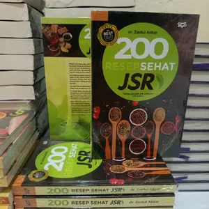 Buku 200 Resep Sehat JSR + 114 Menu Sehat JSR Dr. Zaidul Akbar