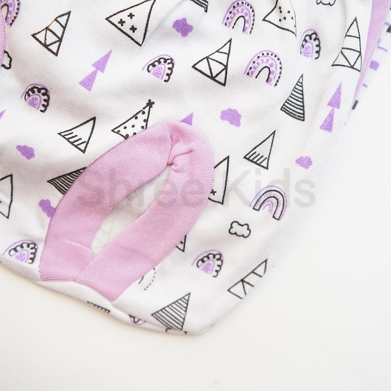 Paket 18pcs Setelan Baju Bayi Celana Bayi Baru Lahir Gift Set Baby Serian Ungu SNI SR 03 9