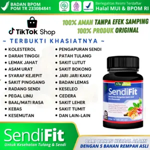 Sendifit 100% Original Herbal Nyeri Sendi Saraf Kejepit Sakit Pinggang Asam Urat Rematik Nyeri Otot Nyeri Lutut Nyeri Bokong Kebas Kesemutan Badan Kaku Pegal Linu Nyeri Leher Kaku Sakit Kaki Bengkak Patah Tulang Nyeri Tulang Belikat Nyeri Punggung