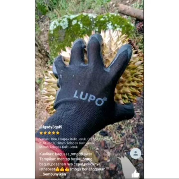 SARUNG TANGAN KARET LUPO ANTI CUTTING SARUNG TANGAN KARET 1