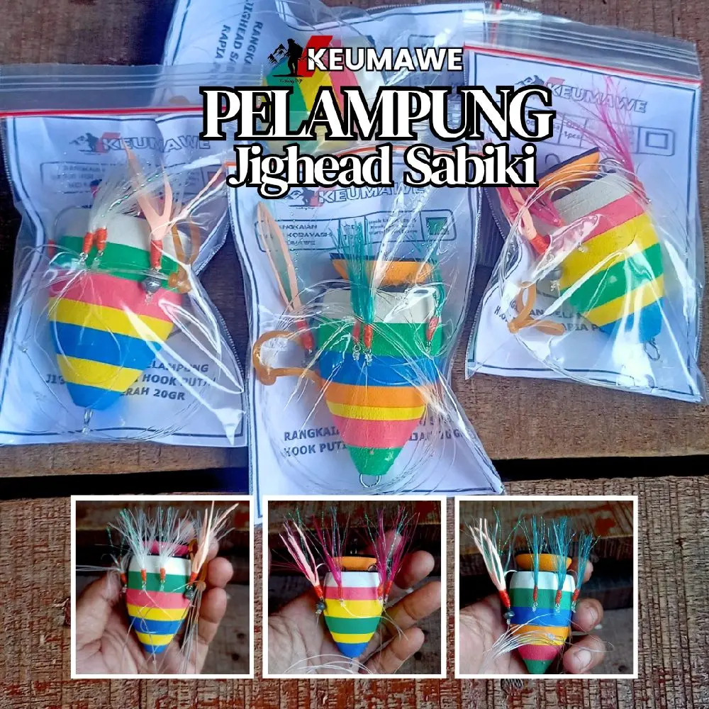 Pelampung Jighead Sabiki Rangkain Siap Pakai