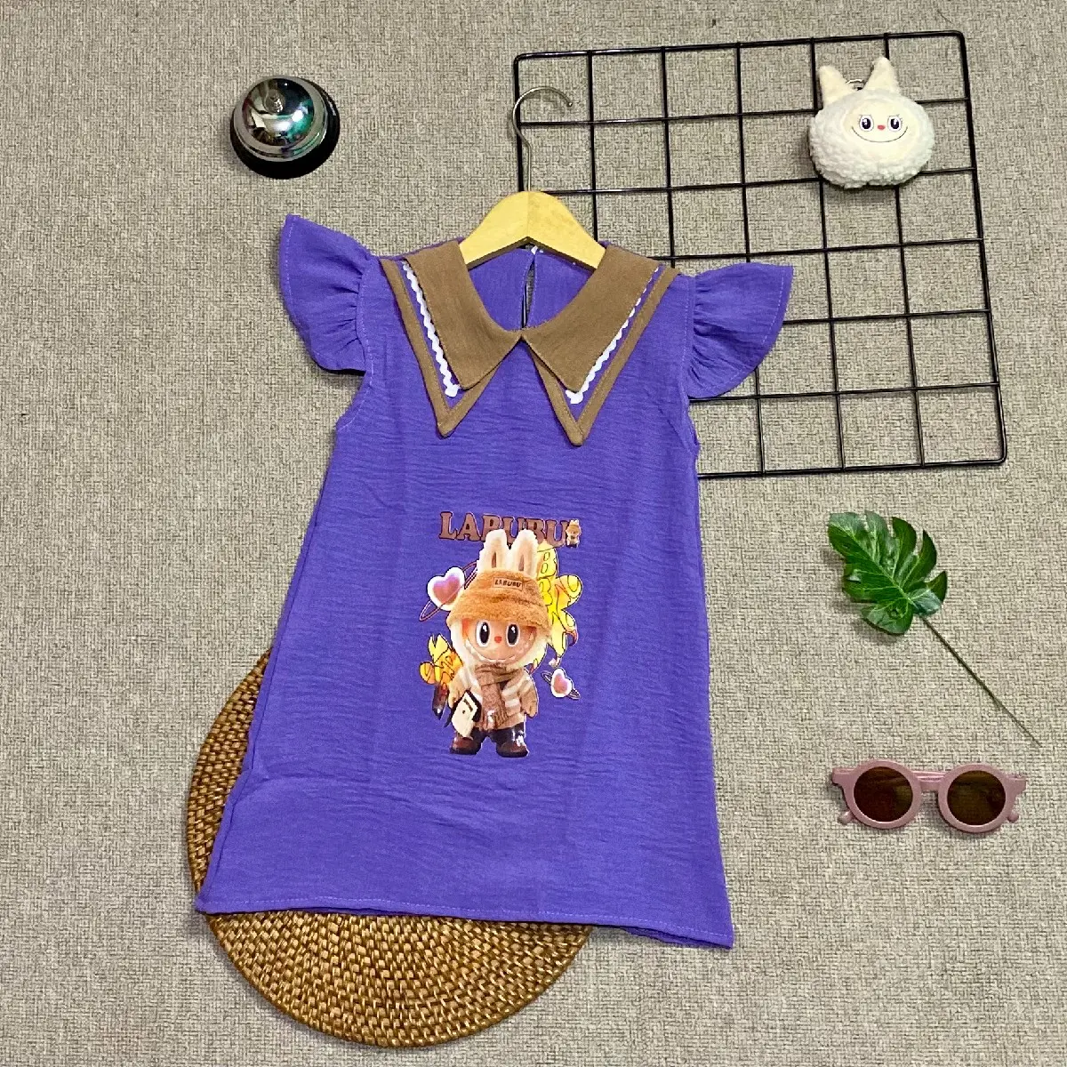 SETELAN DRESS PEREMPUAN LUCU 1-5 TAHUN