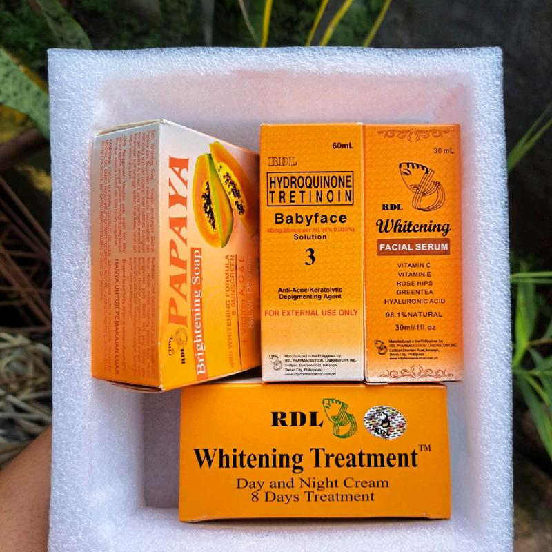 RDL WHITENIN6 MALAM SIANG  SABUN SERUM  4 in 1 4