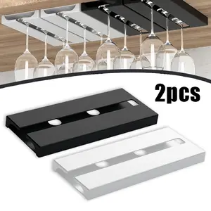 2pcs Wine Glass Holder Rack Rak Gelas Gantung Rak Gelas Wine - 1 BARIS