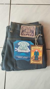 Product Review of Sage Genesis Series : 15oz Indigo x Blue Ultimate Quality Projectile Loomed Denim from r**r 0