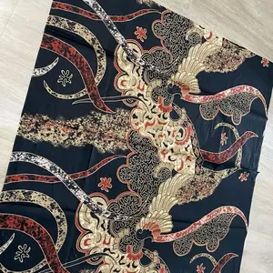 Alicea batik | Bahan kain batik katun prima cabut motif Mahendra