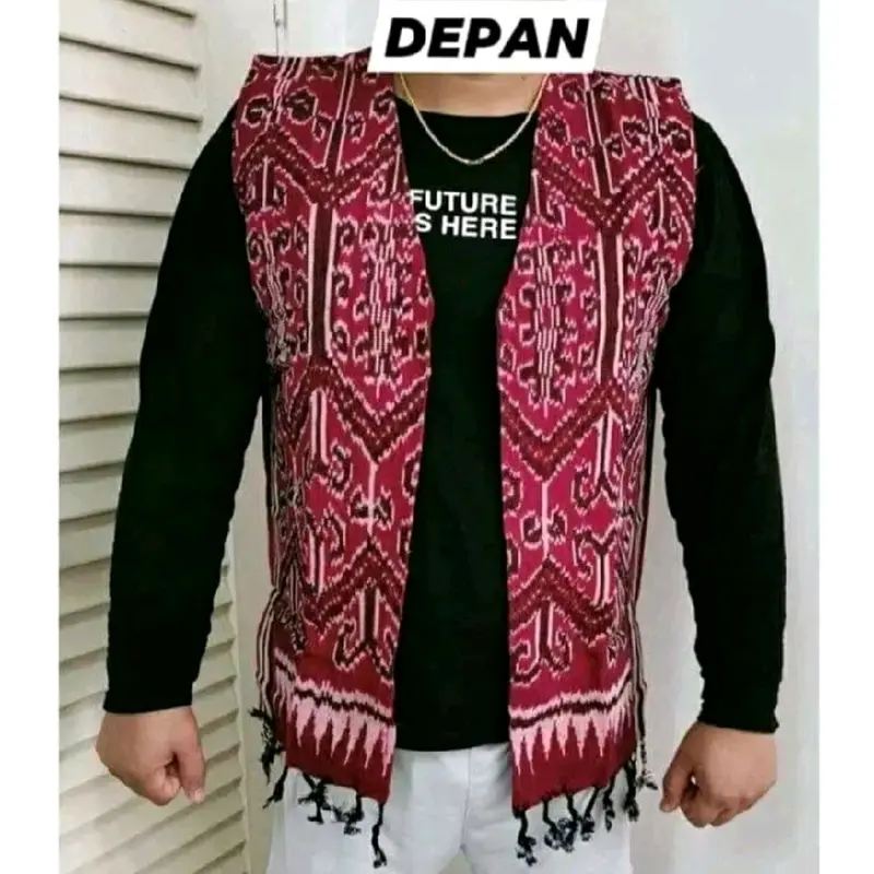ROMPI PUA KUMBU BAJU BURUNG DAYAK KALKMANTAN BAJU ADAT GAWAI 3