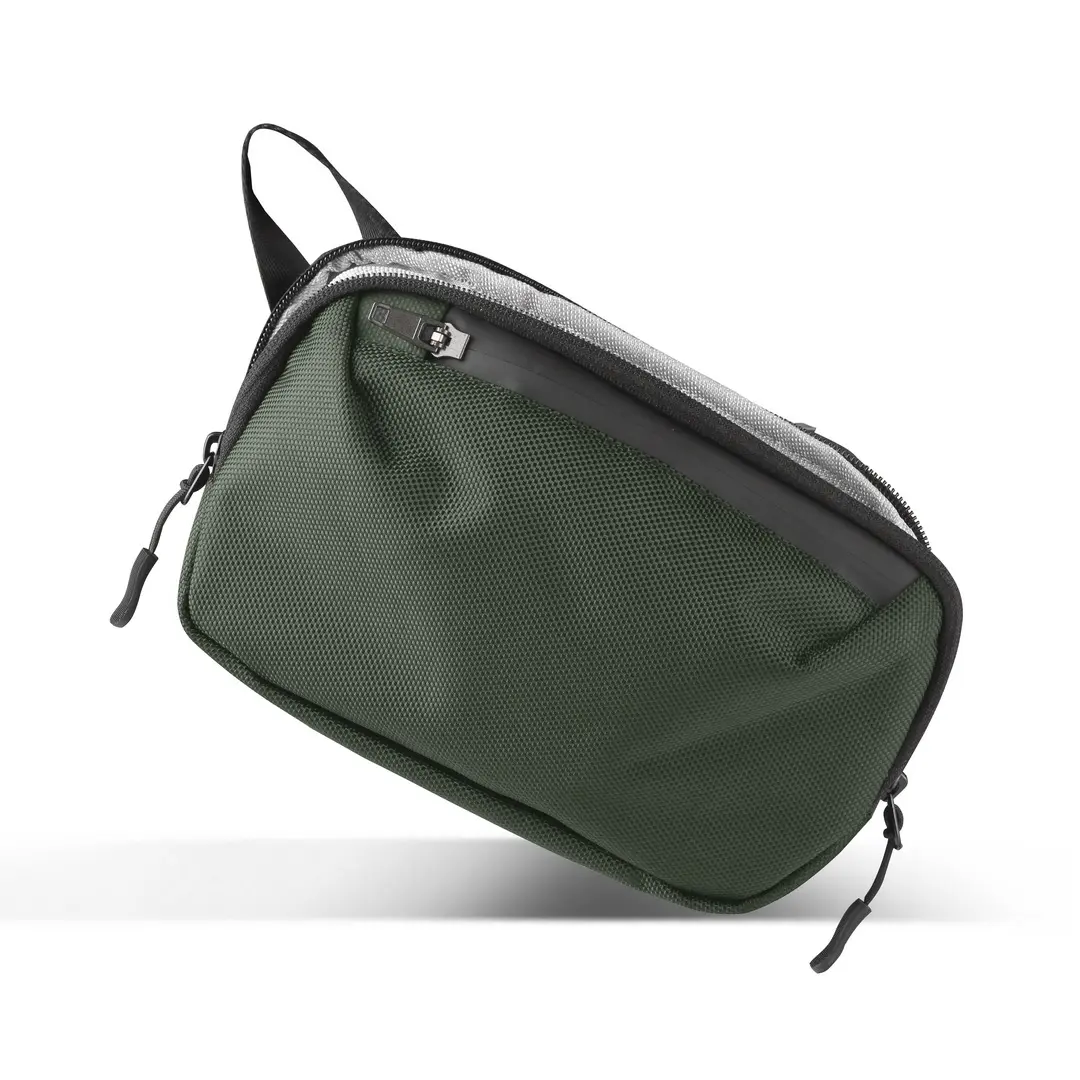 ANT PROJECT - Tas Pouch Pria Handbag NOIR HIJAU