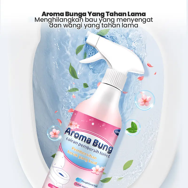 Pembersih Toilet Bunga Penghilang Bau dan Urin Kamar Mandi yang Ampuh 2