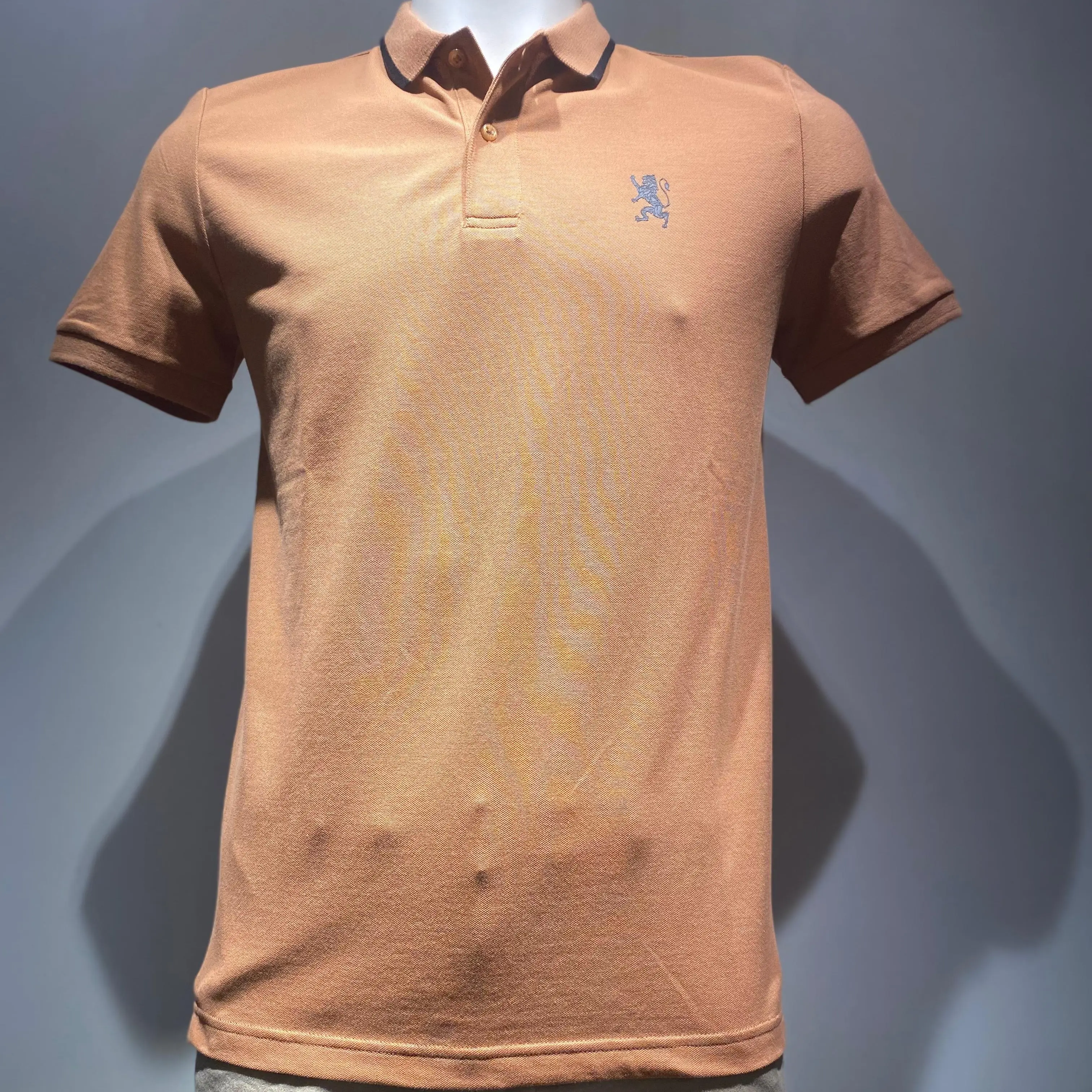 Giordano Polo mini lion Mens Katun Slim-fitting