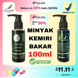[BPOM] Kemiry Organic Minyak Kemiri Bakar Original Penumbuh Rambut Alis Asli Pria Brewok Penebal Perawatan Rontok Pelebat Jenggot Penghitam Hitam