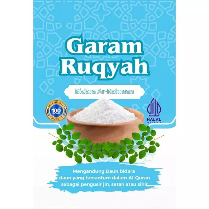 [50 gram] Garam Ruqyah Bidara Arrohman Penangkal Penglaris Pada Tempat Usaha 1
