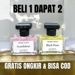 Beli 1 Dapat 2 Parfum viral pria Wanita 25ml Aroma VS Scandalous Parfume EDP - Black Pium Bloom Omnia parfum