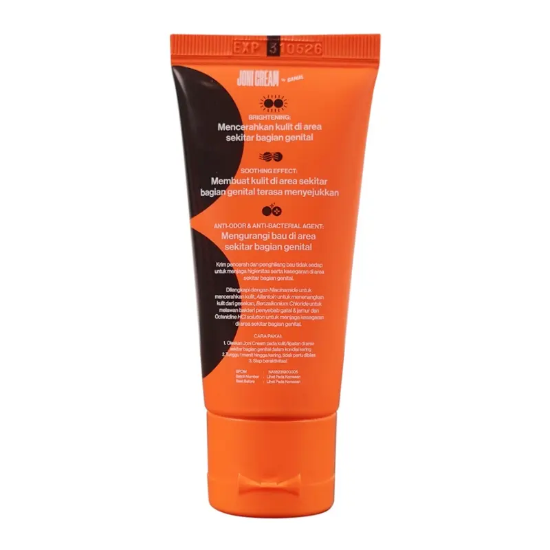 Joni Cream Gamal Men 30 ml - Krim pelembab, penghilang bau pencerah area slengky 2