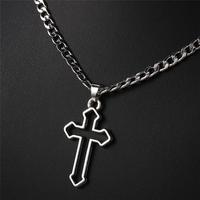 Gambar Kalung Rantai Panjang Liontin Salib Gaya Hip Hop Korea Gothic Untuk Pria dan Wanita Chain Necklace dari Sedaap Rasayangku Kota Administrasi Jakarta Barat 4 Tokopedia