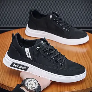 AF sepatu YUKIO snekaer cansual olahraga sekolah pria wania terbaru trendy kekinian Casual Shoes Sneaker Kasual Running Kerja Hitam