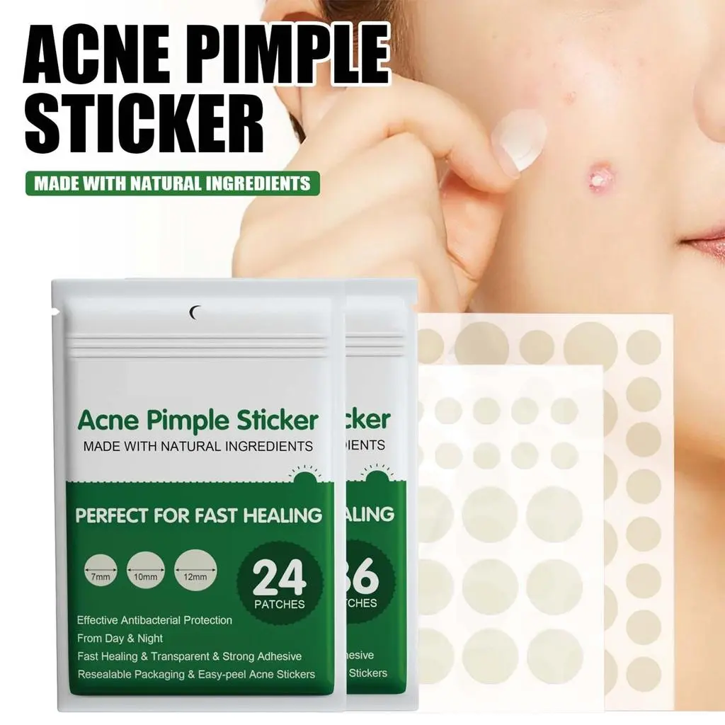 Invisible Pimple Patches Absorbing Spot Patches Invisible Stickers, Pimple Patches Hydrocolloid, Safe Ingredients
