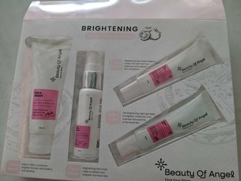 Product Review of Beauty Of Angel White Tomato Series Cream pencerah wajah melembabkan kulit kusam mengandung collagen Mencerahkan Pria Hitam Scrub Perawatan from a**n 1